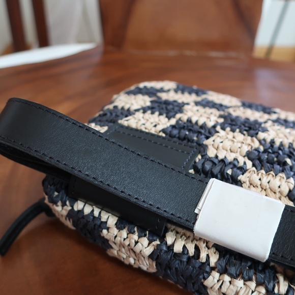Clare V. Raffia Checker Fanny Pack - Picture 11 of 13